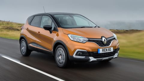 Renault Captur 2013-2019 orange 